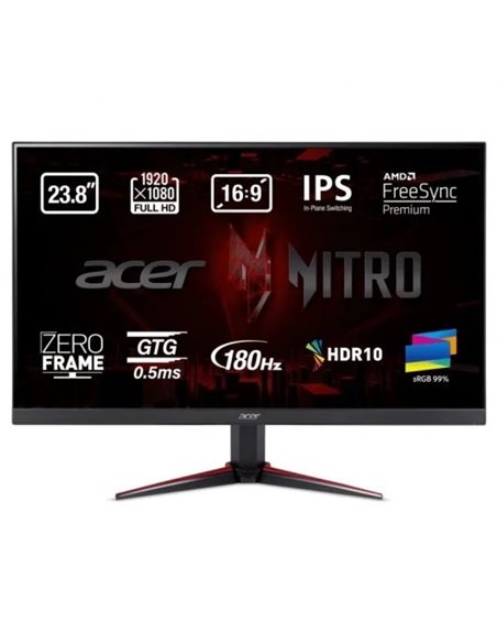 Acer Nitro VG240Y S3 23.8" LED FullHD 180Hz FreeSync Premium Monitor Gaming