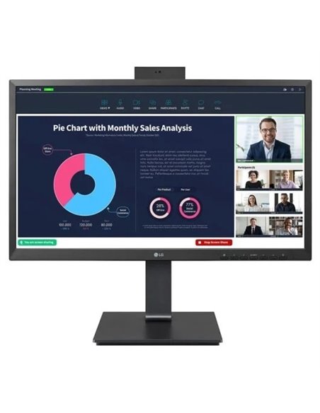 LG 24BP75CP-B 23.8" LED IPS FullHD USB-C Webcam Monitor