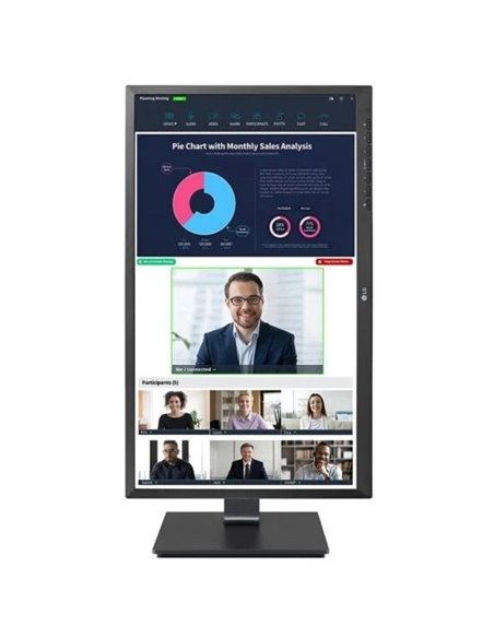 LG 24BP75CP-B 23.8" LED IPS FullHD USB-C Webcam Monitor