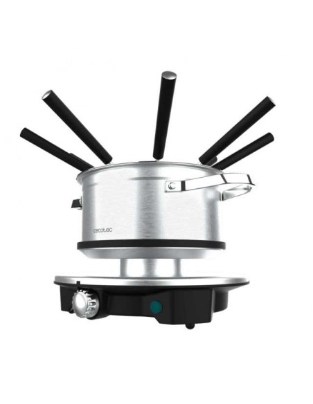 Cecotec Fun Gourmetfondue Advance Fondue Eléctrica con 1500W y 8 Tenedores.