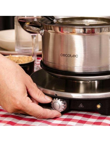 Cecotec Fun Gourmetfondue Advance Fondue Eléctrica con 1500W y 8 Tenedores.