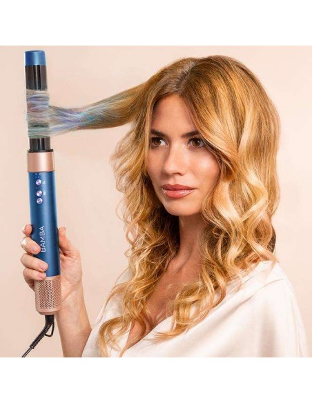 Cecotec Bamba CeramicCare AirGlam Blue Moldeador Multifunción 8en1 con Tecnología Coanda
