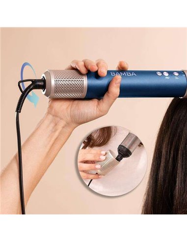 Cecotec Bamba CeramicCare AirGlam Blue Moldeador Multifunción 8en1 con Tecnología Coanda