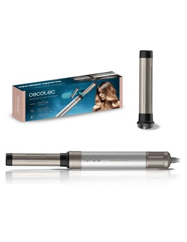 Cecotec Bamba CeramicCare 2en1 AirGlam Aluminum Moldeador Multifunción