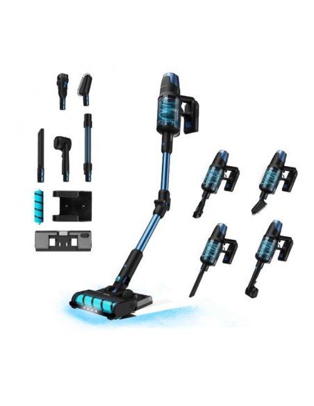 Cecotec Conga Rockstar 8500 Infinity ErgoWet Animal T Aspirador Vertical 4en1 Potencia 680W