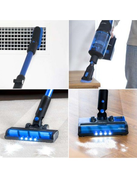 Cecotec Conga Rockstar 8500 Infinity ErgoWet Animal T Aspirador Vertical 4en1 Potencia 680W