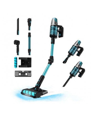 Cecotec Conga Rockstar 7500 Astral ErgoWet Animal T Aspirador Vertical 4en1 con Potencia 680W