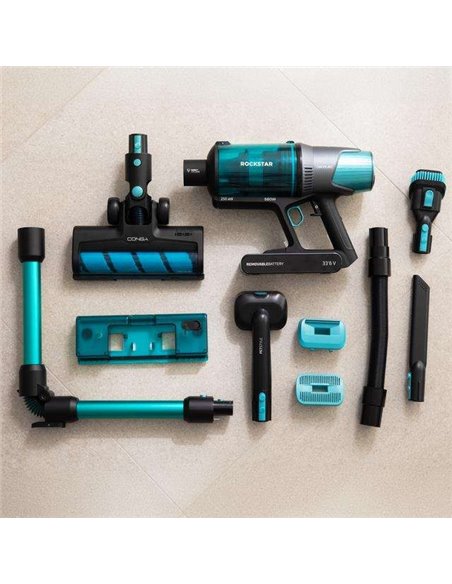 Cecotec Conga Rockstar 7500 Astral ErgoWet Animal T Aspirador Vertical 4en1 con Potencia 680W