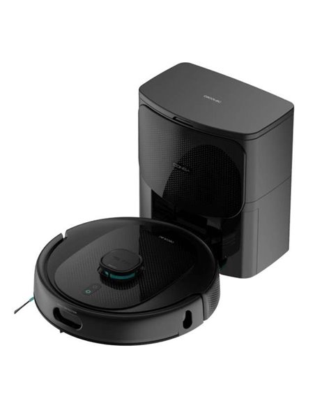 Cecotec Conga 9990 AI Spin Revolution Ultra Power Home Robot Aspirador con Base de Autovaciado