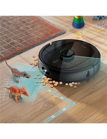 Cecotec Conga 9990 AI Spin Revolution Ultra Power Home Robot Aspirador con Base de Autovaciado