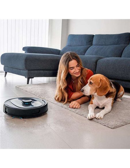 Cecotec Conga 9990 AI Spin Revolution Ultra Power Home Robot Aspirador con Base de Autovaciado