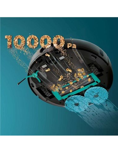 Cecotec Conga 9590 Spin Revolution Ultra Power Robot Aspirador con Navegación Láser Inteligente
