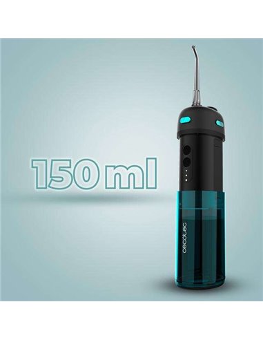 Cecotec ToothCare Jet Splash Irrigador Compacto y Ligero de Viaje