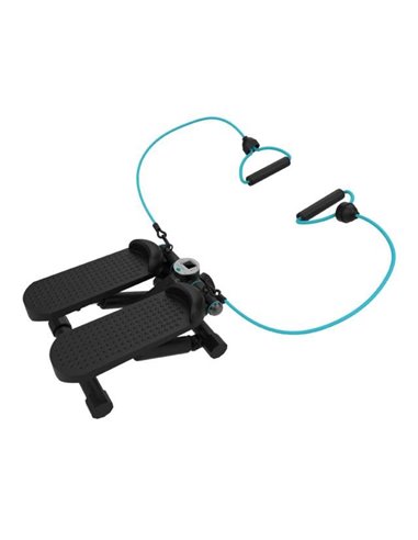 Cecotec Stepper Drumfit StepTrain 1000 Band Stepper con Bandas Elásticas de Resistencia