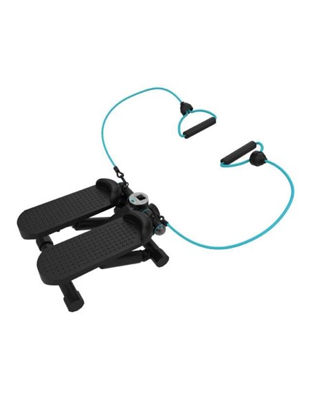 Cecotec Stepper Drumfit StepTrain 1000 Band Stepper con Bandas Elásticas de Resistencia