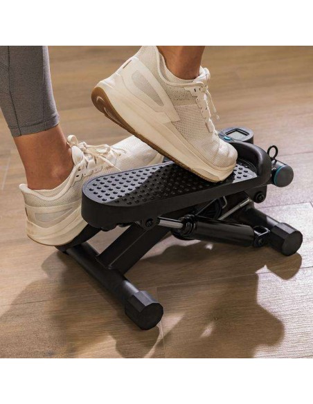 Cecotec Stepper Drumfit StepTrain 1000 Band Stepper con Bandas Elásticas de Resistencia