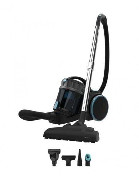 Cecotec Conga Rockstar Multicyclonic XXL Animal Plus Aspirador de Trineo sin Bolsa 4L y 800W