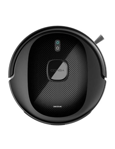 Cecotec Conga 7490 Immortal Genesis. Robot Aspirador con Tecnología de Navegación Láser. Limpieza 4en1