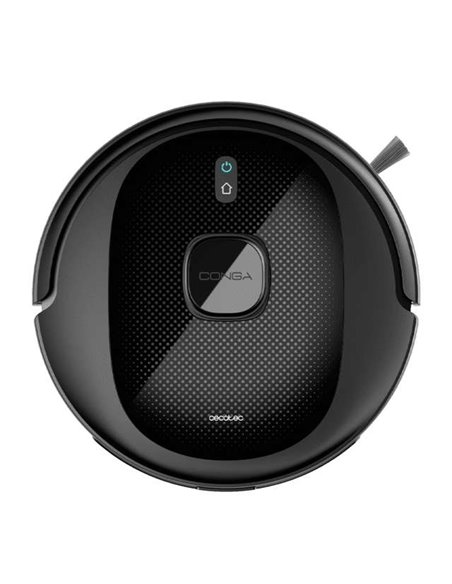 Cecotec Conga 7490 Immortal Genesis. Robot Aspirador con Tecnología de Navegación Láser. Limpieza 4en1