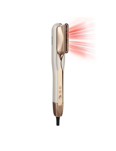 Cecotec RitualCare Air Lisse 2en1 Champagne Secador Plancha de pelo con aire con 2 cabezales