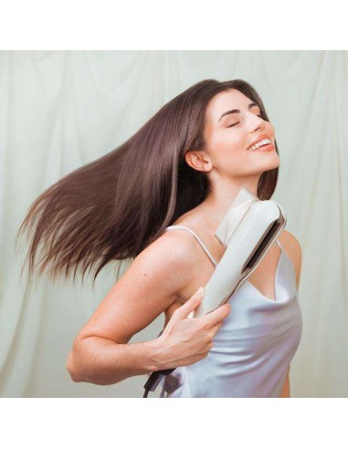 Cecotec RitualCare Air Lisse 2en1 Champagne Secador Plancha de pelo con aire con 2 cabezales