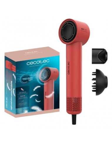 Cecotec IoniCare RockStar Style Red Secador muy compacto y ligero con motor brushless