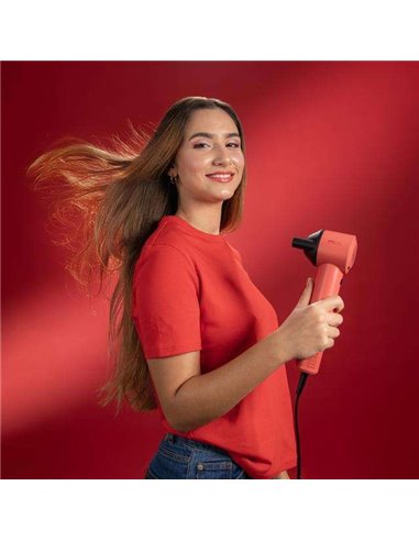 Cecotec IoniCare RockStar Style Red Secador muy compacto y ligero con motor brushless