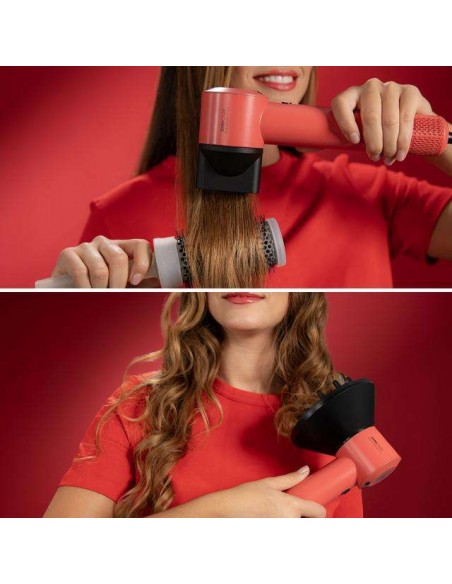 Cecotec IoniCare RockStar Style Red Secador muy compacto y ligero con motor brushless