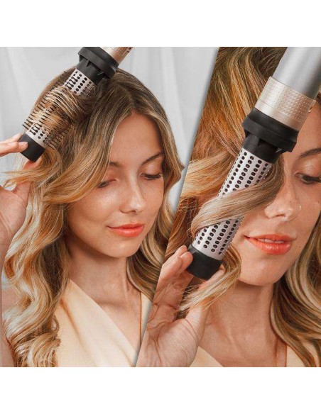 Cecotec Bamba CeramicCare AirGlam Aluminum Moldeador Multifunción 14 en 1 con Tecnología Coanda