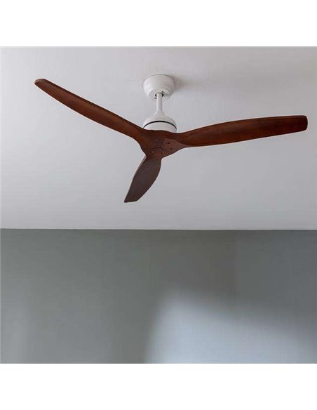 Cecotec EnergySilence Aero 5270 White&BlackWood Ventilador de Techo de 40W y 52"