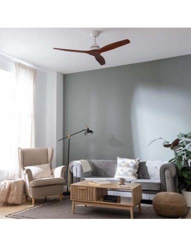 Cecotec EnergySilence Aero 5270 White&BlackWood Ventilador de Techo de 40W y 52"