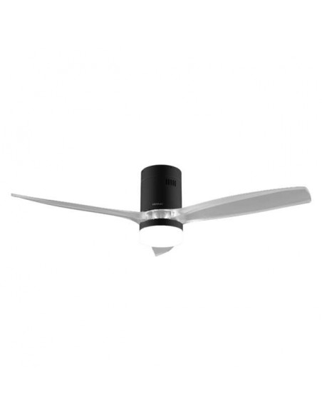 Cecotec EnergySilence Aero 5285 Sun BlackTransparent Ventilador de techo de 40W Luz Bombilla Mando / WiFi