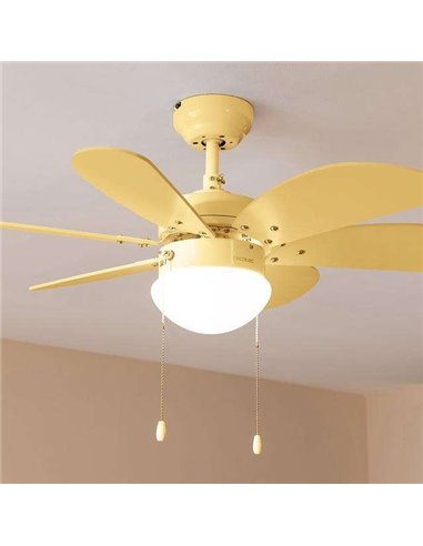 Cecotec EnergySilence Aero 3600 Vision Full SunLight Ventilador de Techo 50W Luz Bombilla