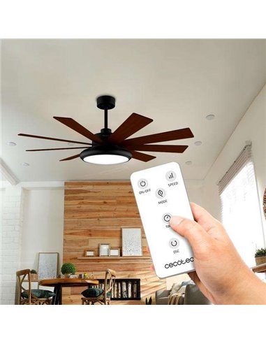 Cecotec EnergySilence Aero 7000 Light Pro Ventilador de Techo 35W Luz LED con Mando