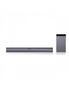 Sharp HT-SBW182 Barra de Sonido 2.1 Slim con Subwoofer Inalámbrico 160W Negra