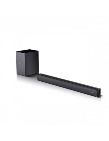 Sharp HT-SBW182 Barra de Sonido 2.1 Slim con Subwoofer Inalámbrico 160W Negra