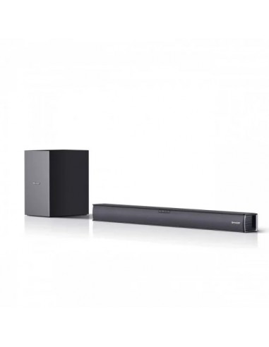 Sharp HT-SBW182 Barra de Sonido 2.1 Slim con Subwoofer Inalámbrico 160W Negra