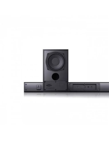Sharp HT-SBW182 Barra de Sonido 2.1 Slim con Subwoofer Inalámbrico 160W Negra