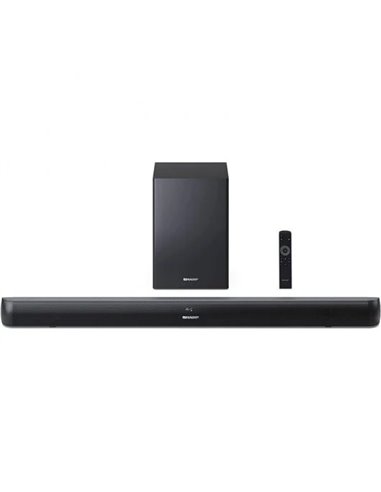 Sharp HT-SBW202 Barra de Sonido 2.1 con Subwoofer 200W Negra