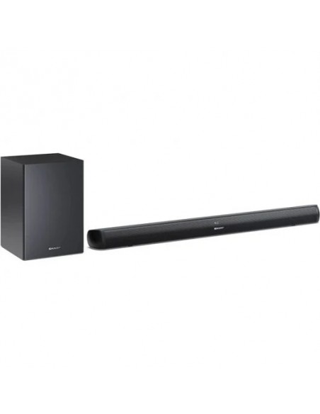 Sharp HT-SBW202 Barra de Sonido 2.1 con Subwoofer 200W Negra