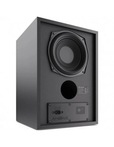 Sharp HT-SBW202 Barra de Sonido 2.1 con Subwoofer 200W Negra