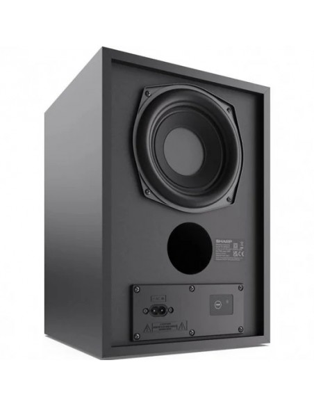 Sharp HT-SBW202 Barra de Sonido 2.1 con Subwoofer 200W Negra