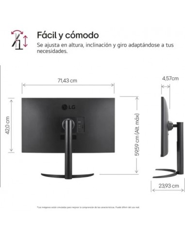 LG 32UR550-B 31.5" LED VA UltraHD 4K FreeSync Monitor