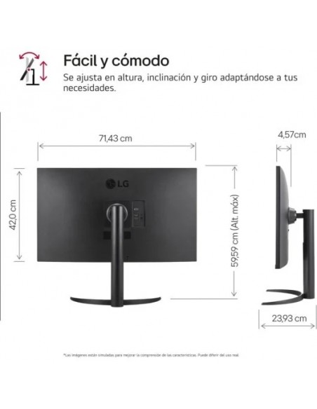 LG 32UR550-B 31.5" LED VA UltraHD 4K FreeSync Monitor