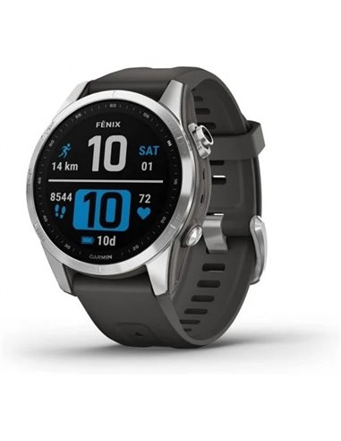 Garmin Fénix 7S Reloj Smartwatch 42mm Plata/Gris