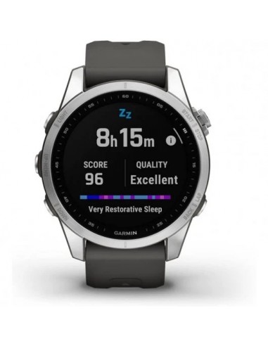 Garmin Fénix 7S Reloj Smartwatch 42mm Plata/Gris