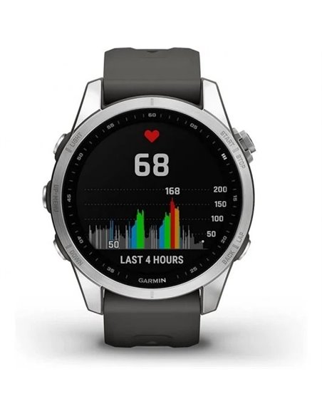 Garmin Fénix 7S Reloj Smartwatch 42mm Plata/Gris