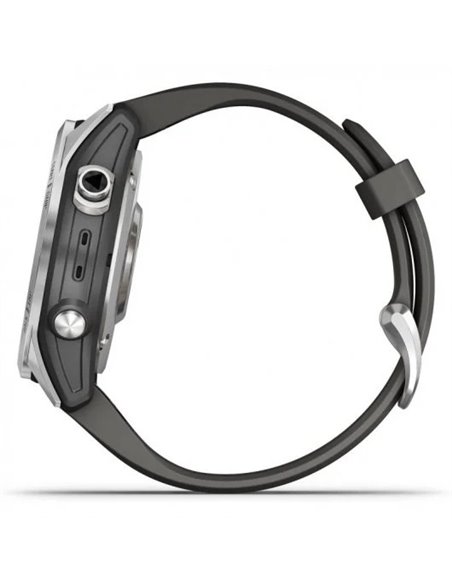 Garmin Fénix 7S Reloj Smartwatch 42mm Plata/Gris