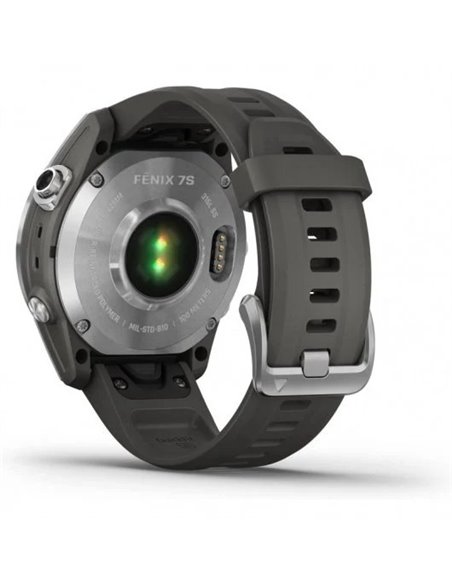 Garmin Fénix 7S Reloj Smartwatch 42mm Plata/Gris