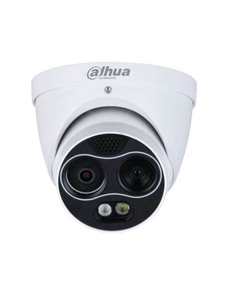 Dahua DHI-TPC-DF1241-B7F8-DW-S8 Cámara IP Domo + Térmica